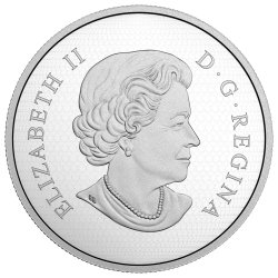 10 oz Silber Skulptur Puma / Cougar, gilded – Majestic Canadian Animals 2017