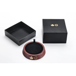 10 oz Silber Skulptur Puma / Cougar, gilded – Majestic Canadian Animals 2017