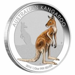 1/2 Unze Silber Australischer Känguru 2016 – Melbourne ANDA Money Expo Special