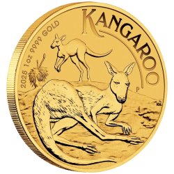 1 Unze Gold Australischer Känguru 2025