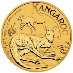 1 Unze Gold Australischer Känguru 2025