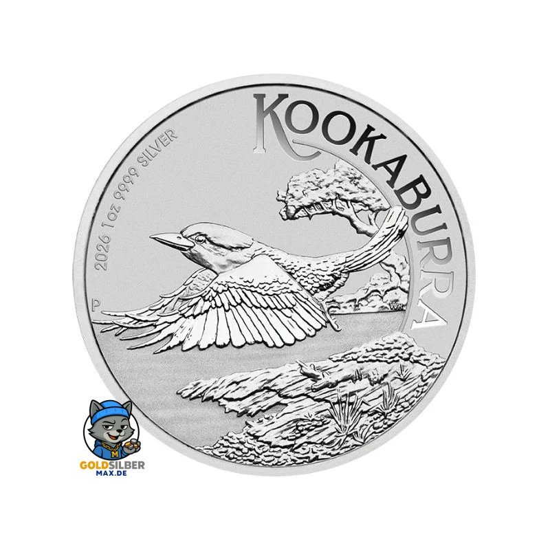 1 Unze Silber Kookaburra 2026