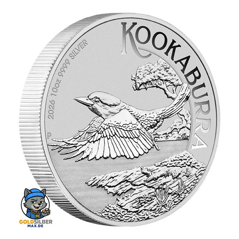 10 oz Silber Silbermünze Kookaburra 2026