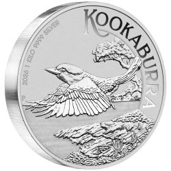 1 Kilo Silber Silbermünze Kookaburra 2026