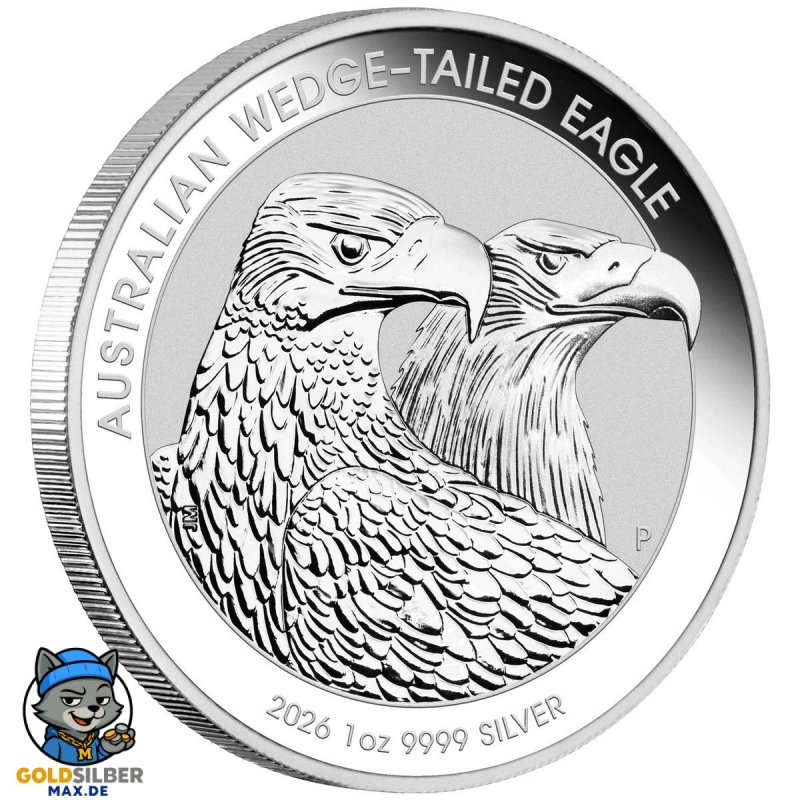 1 Unze Silbermünze Wedge-Tailed Eagle 2026