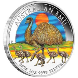 1 Unze Silbermünze Emu Perth Mint 2026