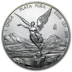 1 Unze Silber Mexiko Libertad 2009