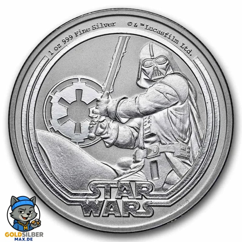 1 Unze oz Silber STAR WARS Darth Vader Niue 2026