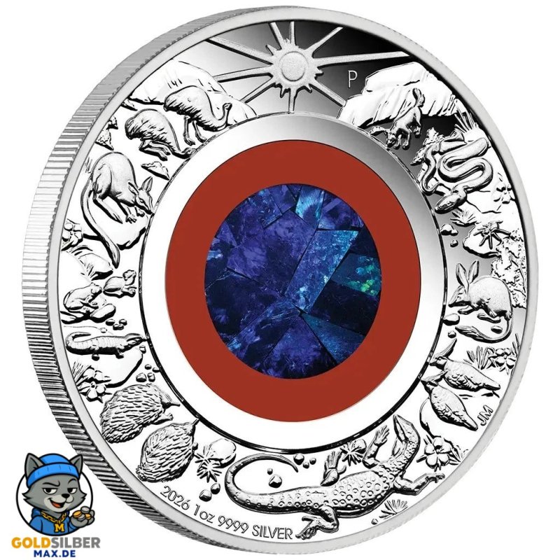 1 Unze Silber Wonder of Australia The Outback Perth Mint 2026 PP