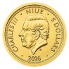 1/25 oz Gold 5 $ Dollar Czech Lion - Tschechischer Löwe Niue Island 2026