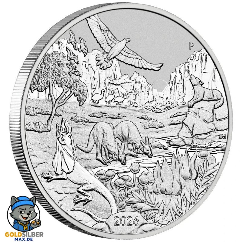 1 Unze Silber Wonders of Australia The Outback Perth Mint 2026