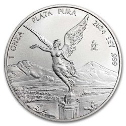 1 Unze Silber Mexiko Libertad 2024 BU