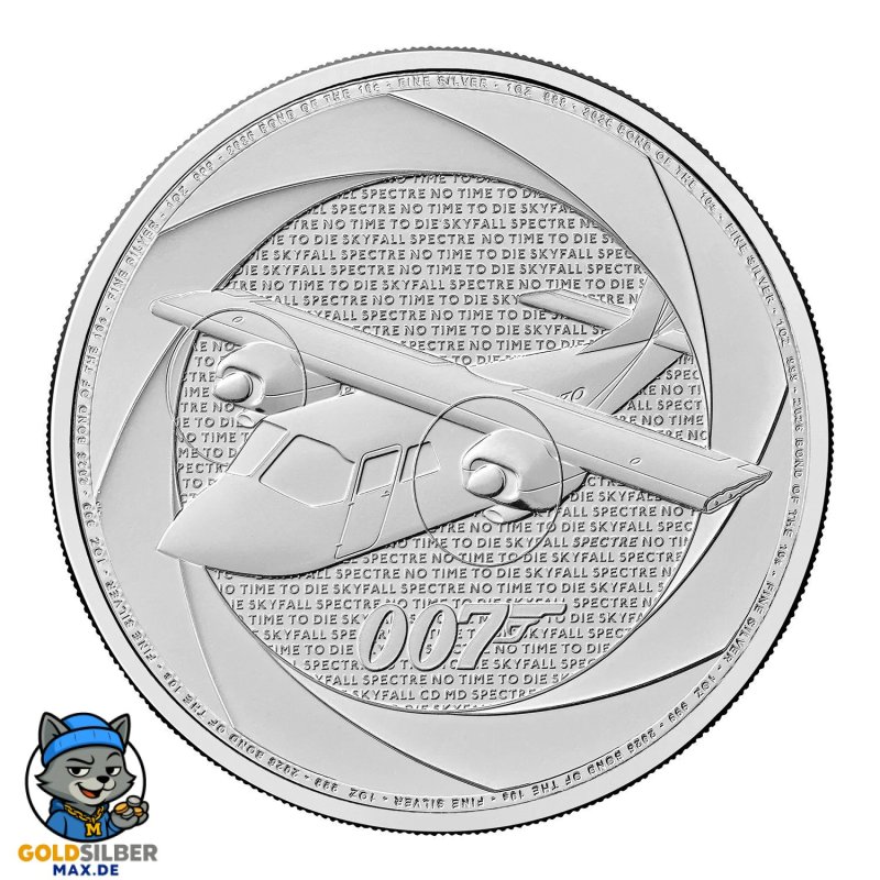 1 Unze Six Decades BOND 007 - Snow Plane Spectre 2026