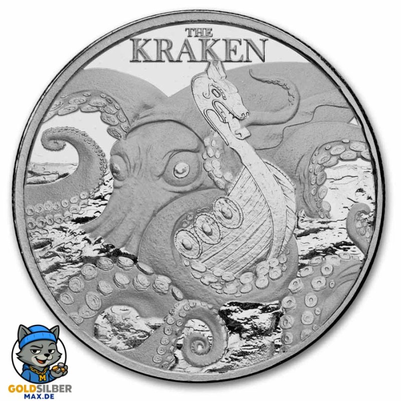 1 Unze Mythical Creatures Kraken 2026