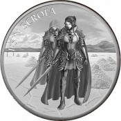 1 oz Unze  Silber Südkorea South Korea Scrofa  2019 1 Clay