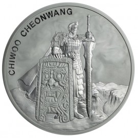 1 oz Unze  Silber Südkorea South Korea Chiwoo Cheonwang 2019 1 Clay