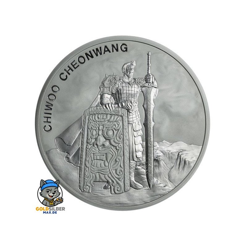 1 oz Unze  Silber Südkorea South Korea Chiwoo Cheonwang 2019 1 Clay